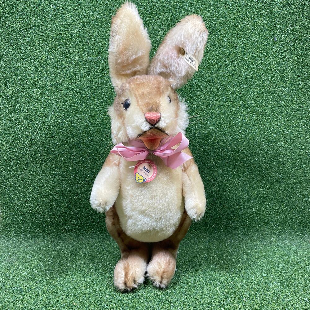 Steiff Niki Rabbit 1952 Replica EAN 402159 Mohair Bunny Limited Edition Tagged